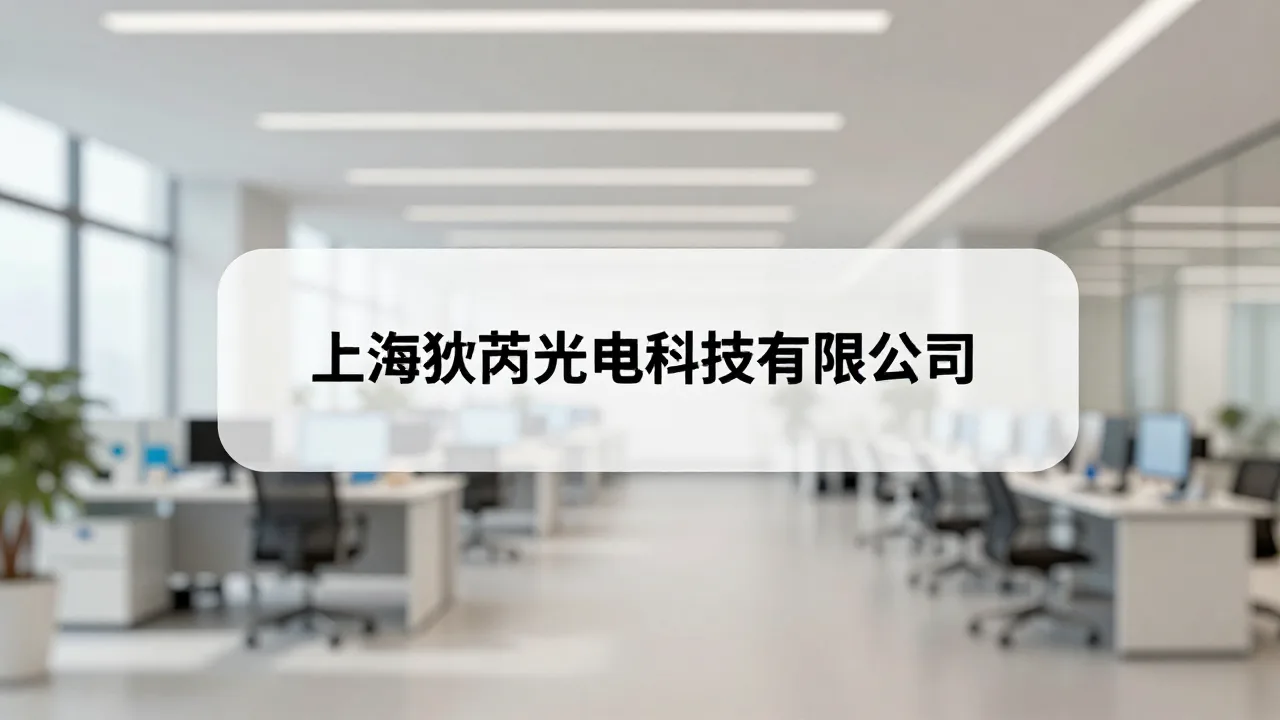 上海狄芮光电科技有限公司行业观察